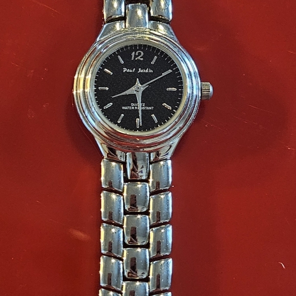Paul Jardin Accessories - Paul Jardin Silver Quartz Water Repellant Watch